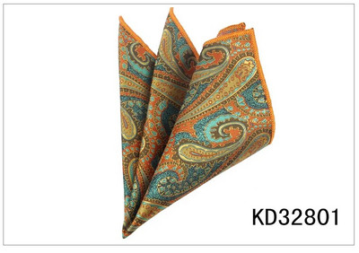 Paisley kabatlakats, poliestera audums vīriešiem, gadījuma kabatas kvadrāts vīriešiem sievietēm sieviešu krūšu dvielis biznesa kāzām.