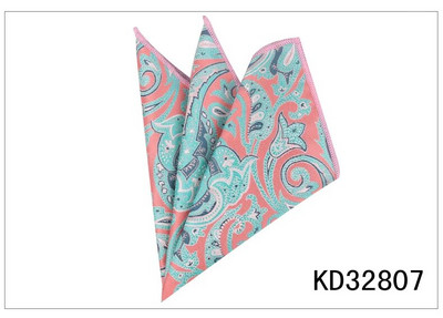 Paisley kabatlakats, poliestera audums vīriešiem, gadījuma kabatas kvadrāts vīriešiem sievietēm sieviešu krūšu dvielis biznesa kāzām.