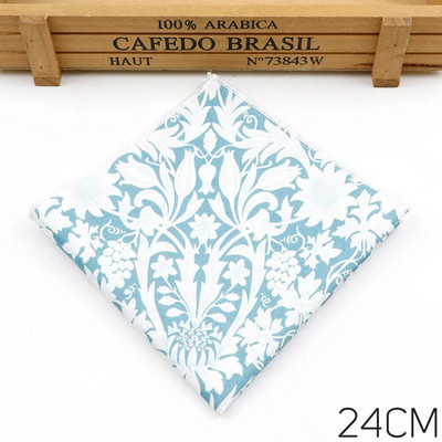 Novi džepni kvadrat za muškarce Žene Cvjetni rupčić Škrinja Vjenčanica s printom Polly Ručnici Hanky