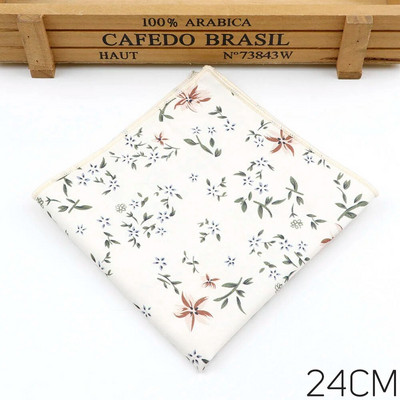 Novi džepni kvadrat za muškarce Žene Cvjetni rupčić Škrinja Vjenčanica s printom Polly Ručnici Hanky