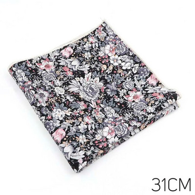 Novi džepni kvadrat za muškarce Žene Cvjetni rupčić Škrinja Vjenčanica s printom Polly Ručnici Hanky