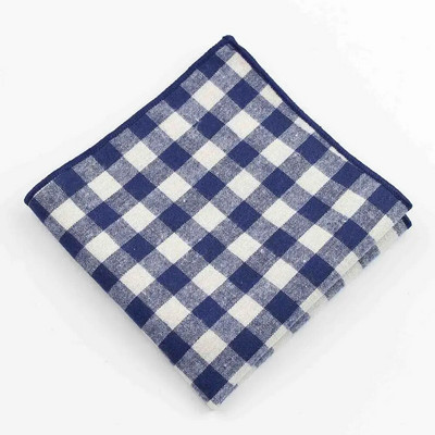 Klasszikus kockás zsebkendő 100% pamut Hankie 23 cm női és férfi alkalmi parti zseb négyzet alakú ajándék szmoking csokornyakkendő tartozék