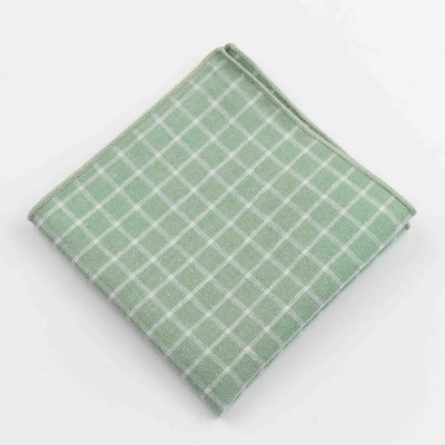 Klasszikus kockás zsebkendő 100% pamut Hankie 23 cm női és férfi alkalmi parti zseb négyzet alakú ajándék szmoking csokornyakkendő tartozék