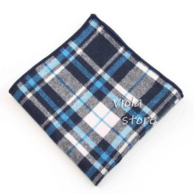Klasszikus kockás zsebkendő 100% pamut Hankie 23 cm női és férfi alkalmi parti zseb négyzet alakú ajándék szmoking csokornyakkendő tartozék