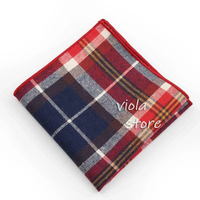 Klasszikus kockás zsebkendő 100% pamut Hankie 23 cm női és férfi alkalmi parti zseb négyzet alakú ajándék szmoking csokornyakkendő tartozék