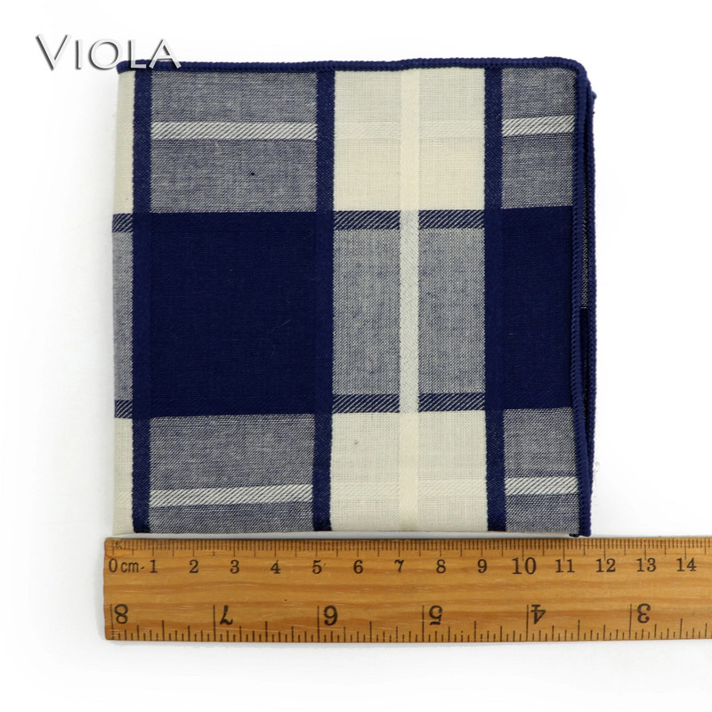 Klasszikus kockás zsebkendő 100% pamut Hankie 23 cm női és férfi alkalmi parti zseb négyzet alakú ajándék szmoking csokornyakkendő tartozék