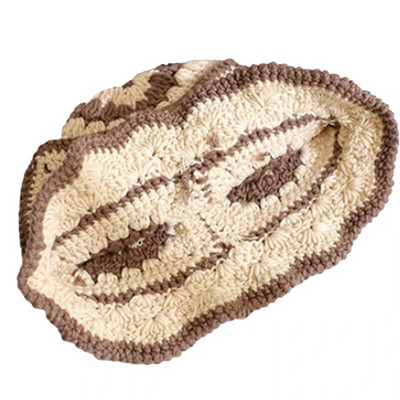 Ljetna ženska pletena kapa 2022., modni cvjetni uzorak, svijetlih boja, šuplji ukras, šešir od sunca, odjevni dodatak