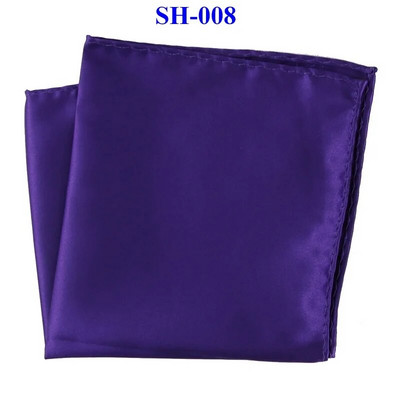 Tailor Smith 30x30cm jednobojni rupčić džepni kvadrati 31 boja luksuzni muški svileni dodir mekane maramice ručnik za prsa