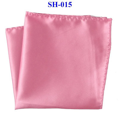 Tailor Smith 30x30cm jednobojni rupčić džepni kvadrati 31 boja luksuzni muški svileni dodir mekane maramice ručnik za prsa