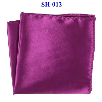 Tailor Smith 30x30cm jednobojni rupčić džepni kvadrati 31 boja luksuzni muški svileni dodir mekane maramice ručnik za prsa