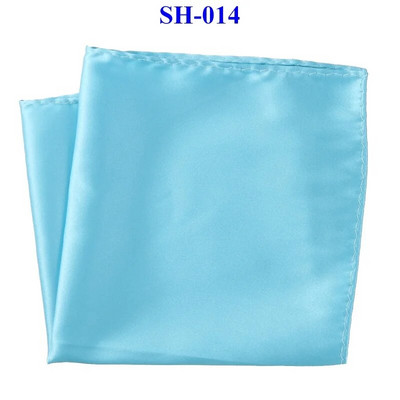 Tailor Smith 30x30cm jednobojni rupčić džepni kvadrati 31 boja luksuzni muški svileni dodir mekane maramice ručnik za prsa