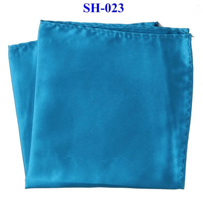 Tailor Smith 30x30cm jednobojni rupčić džepni kvadrati 31 boja luksuzni muški svileni dodir mekane maramice ručnik za prsa