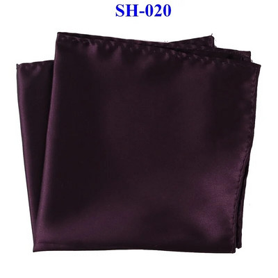 Tailor Smith 30x30cm jednobojni rupčić džepni kvadrati 31 boja luksuzni muški svileni dodir mekane maramice ručnik za prsa