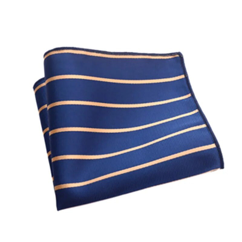 New Fashion Pocket Square Green Navy värviline taskurätik 23*23cm siidist lilleline triibuline Paisley Hanky ülikond meeste äripulmad