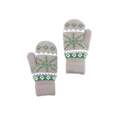Nove zimske deblje plišane tople rukavice za muškarce Žene Snowflake Jacquard rukavice za pletenje na otvorenom Biciklizam Skijanje Pletene rukavice