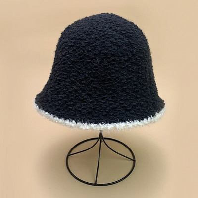 Berber gyapjú vödörsapkák Sokoldalú meleg divat ősz és tél új női férfi férfi kényelmes koreai pamut Advanced Sense plüss