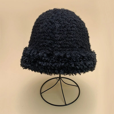 Värv Plokk Villane Kootud Ämbrimütsid Puuvill Soe Uus Naiste Meeste Mood Mugav Mitmekülgne Sügis ja Talv Korea õues