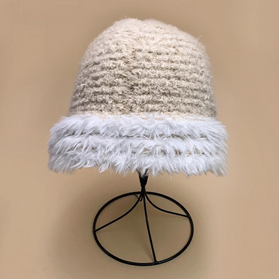 Värv Plokk Villane Kootud Ämbrimütsid Puuvill Soe Uus Naiste Meeste Mood Mugav Mitmekülgne Sügis ja Talv Korea õues