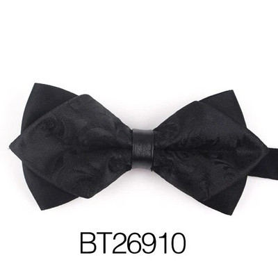 Nova zašiljena muška leptir-mašna Klasična leptir-mašna za muškarce Poslovna vjenčanja za odrasle Leptir leptir odijela Kravate Jacquard tkane leptir-mašne