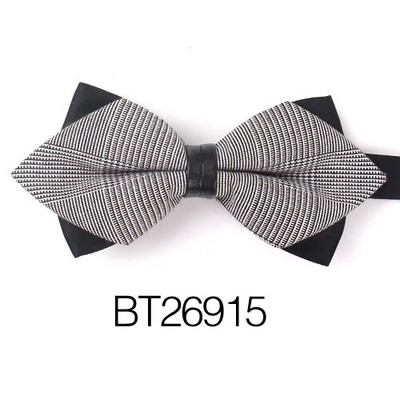 Nova zašiljena muška leptir-mašna Klasična leptir-mašna za muškarce Poslovna vjenčanja za odrasle Leptir leptir odijela Kravate Jacquard tkane leptir-mašne