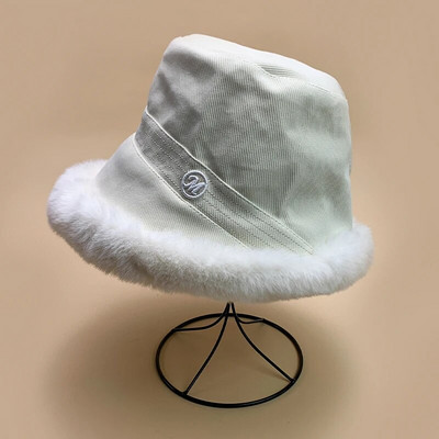 Jaunu burtu Hepburn stila plīša kausa cepures rudens un ziemas modes korejiešu elegants berberu flīss sievietēm vīriešiem silts daudzpusīgs mīksts