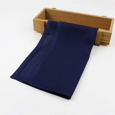 Prémium kötött zsebkendő tömör, nagyon puha férfi és női kiváló minőségű esküvői zseb négyzet alakú felnőtt szmoking csokornyakkendő kiegészítő ajándék