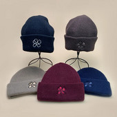 Vīrieši Sievietēm Silti Jauni Ziedu Izšuvumi Plīša Vilnas Spainis Trikotāžas Cepures Daudzpusīgas Ērtas Korejiešu Modes Rudens un Ziemas Jauki