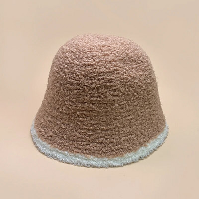 Plišane šešire od berberskog flisa u boji u boji Jesen i zima Nove ženske muške udobne svestrane tople modne korejske pamučne kape