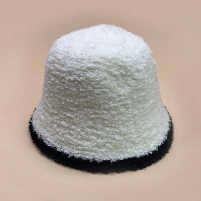 Plišane šešire od berberskog flisa u boji u boji Jesen i zima Nove ženske muške udobne svestrane tople modne korejske pamučne kape