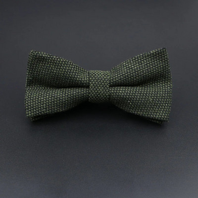 Muškarci Prugasta pamučna leptir-mašna Kravata Crno Siva Plava Smoking Vjenčanje Leptir Crvena Mladoženja Party Ležerna leptir-kravata Dodatak na poklon