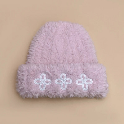 Āboliņa ādas etiķete Plīša vilnas trikotāžas kausa cepures Ērtas Daudzpusīgas Rudens un Ziemas Jaunas Vīriešu Sieviešu Siltas Modes Niša