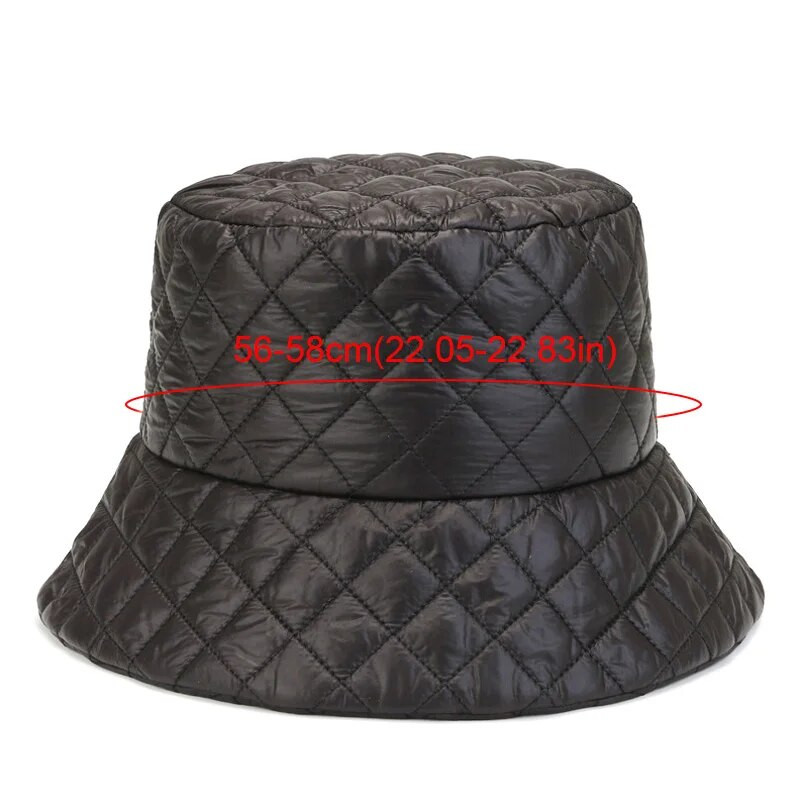 2023. Novi zimski crni šešir s kantom, ženska vintage karirana kapa s kantom za van, ultra lagani pamučni ribarski šešir, moderan, prijenosni