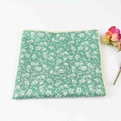 Graži 27 cm gėlėmis marginta nosinė 100 % medvilnės moteriška ir vyriška kišeninė kvadratinė suknelė smokingo kostiumas Hankie peteliškės priedas, dovana