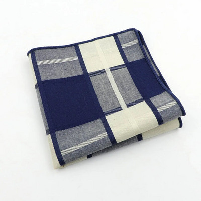 Krāsains rūtains kabatlakats 100% kokvilna Hankie 23cm sieviešu un vīriešu gadījuma ballītes kabatas kvadrātveida dāvana smokinga tauriņa kaklasaites aksesuārs