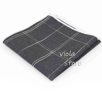 Krāsains rūtains kabatlakats 100% kokvilna Hankie 23cm sieviešu un vīriešu gadījuma ballītes kabatas kvadrātveida dāvana smokinga tauriņa kaklasaites aksesuārs