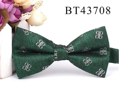 Zöld Férfi Csokornyakkendő Klasszikus Csokornyakkendő Férfinak Női Csokornyakkendő Alkalmi fiúk Csokornyakkendők Cravatok Virágos csokornyakkendő esküvőre Férfi nyakkendő