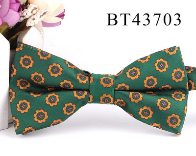 Zöld Férfi Csokornyakkendő Klasszikus Csokornyakkendő Férfinak Női Csokornyakkendő Alkalmi fiúk Csokornyakkendők Cravatok Virágos csokornyakkendő esküvőre Férfi nyakkendő