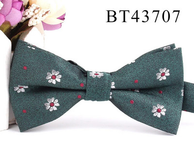 Zöld Férfi Csokornyakkendő Klasszikus Csokornyakkendő Férfinak Női Csokornyakkendő Alkalmi fiúk Csokornyakkendők Cravatok Virágos csokornyakkendő esküvőre Férfi nyakkendő