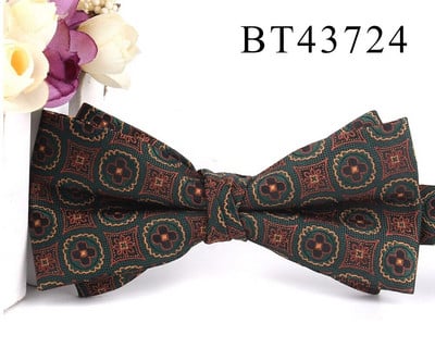 Zöld Férfi Csokornyakkendő Klasszikus Csokornyakkendő Férfinak Női Csokornyakkendő Alkalmi fiúk Csokornyakkendők Cravatok Virágos csokornyakkendő esküvőre Férfi nyakkendő