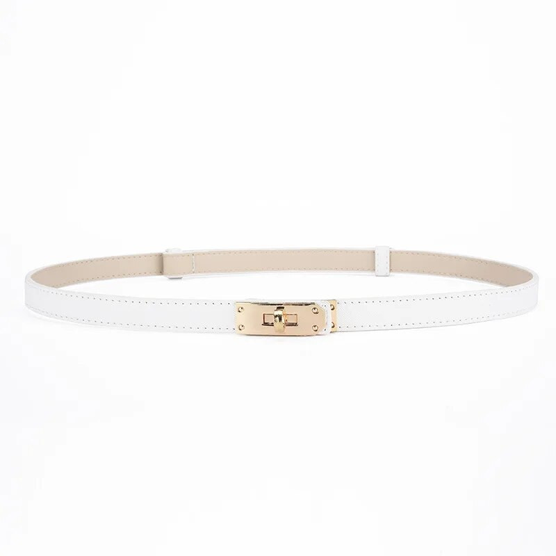 50-95cm Nova modna marka visoke kvalitete Ženska PU koža Remeni širine 1,8cm Zlatna bravica Kopča Haljina Traperice Pulover Remen