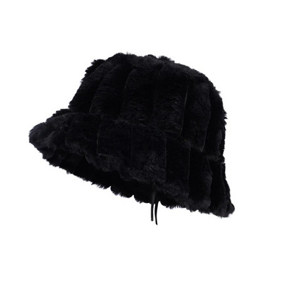 Soe volangidega müts naistele lambavill kunstkarusnahast kalameeste mütsid tüdrukutele õues talvine ühevärviline soe müts ämbrid päikesekaitsed