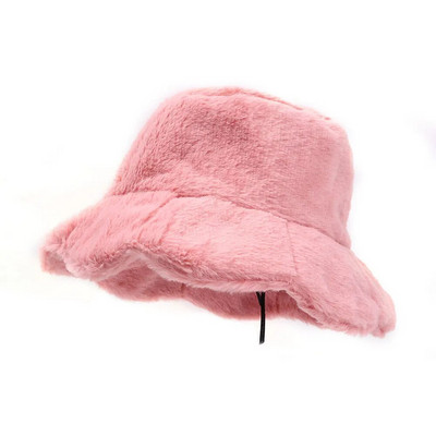 Soe volangidega müts naistele lambavill kunstkarusnahast kalameeste mütsid tüdrukutele õues talvine ühevärviline soe müts ämbrid päikesekaitsed