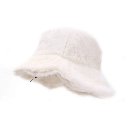 Soe volangidega müts naistele lambavill kunstkarusnahast kalameeste mütsid tüdrukutele õues talvine ühevärviline soe müts ämbrid päikesekaitsed