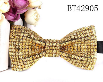 Nove leptir-mašne od kamenčića za muškarce Prethodno zavezane leptir-mašne sa šljokicama i podesivom duljinom Velik izbor boja Vjenčana leptir-mašna za kumove