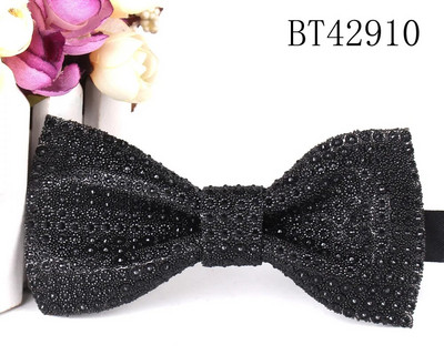 Nove leptir-mašne od kamenčića za muškarce Prethodno zavezane leptir-mašne sa šljokicama i podesivom duljinom Velik izbor boja Vjenčana leptir-mašna za kumove