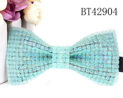 Nove leptir-mašne od kamenčića za muškarce Prethodno zavezane leptir-mašne sa šljokicama i podesivom duljinom Velik izbor boja Vjenčana leptir-mašna za kumove