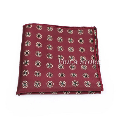 Elegáns aranyos forró khaki virágos madár piros pöttyös kockás csíkos 23 cm-es zsebkendő poliészter zseb négyzet alakú férfi cravat öltöny ajándék kiegészítő