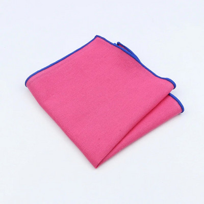 Új zsebkendő négyzet alakú pamut egyszínű vintage üzleti esküvői öltöny Hankies sál Hanky öltöny Napi kiegészítők Ajándék