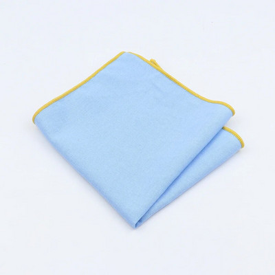 Új zsebkendő négyzet alakú pamut egyszínű vintage üzleti esküvői öltöny Hankies sál Hanky öltöny Napi kiegészítők Ajándék