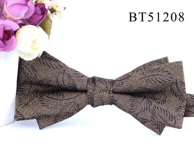 Nova prugasta leptir-mašna Modna cvjetna leptir-mašna za muškarce Žene Leptir-mašna s čvorom Leptir-mašne za odrasle Kravate Kumove leptir-mašne za vjenčane darove